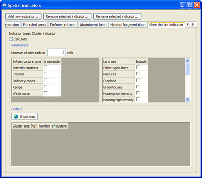 New indicator parameters